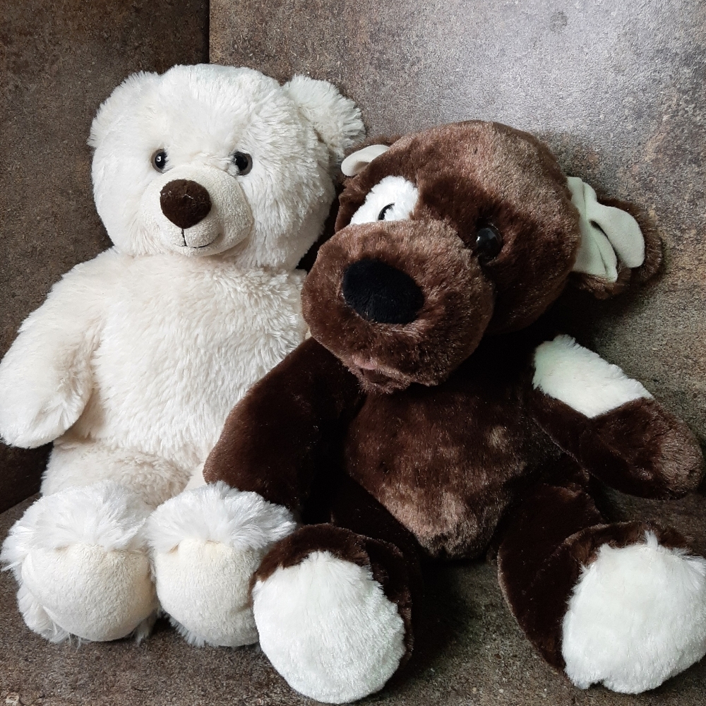 Build a bear lot of 2 plush, stuffed animals